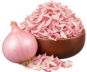 Dehydrated Pink Onion Flakes Supplier & Manufacturer