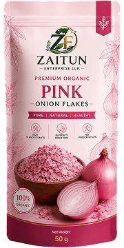 Pink Onion Flakes