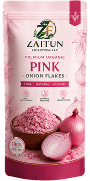 Pink Onion Flakes